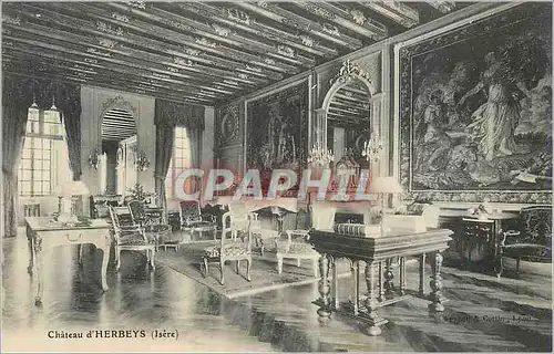 Cartes postales Chateau d herbeys (isere)