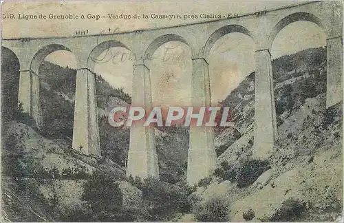 Ansichtskarte AK ligne de grenoble a gap viaduc de la casseyre pres clelles