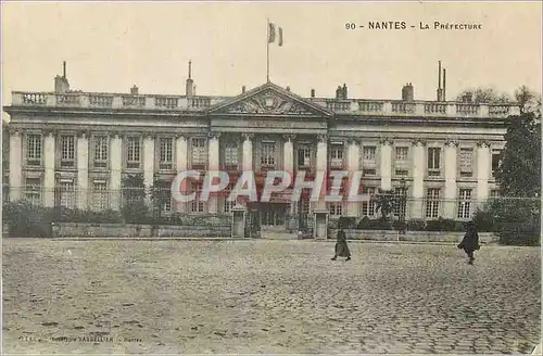Cartes postales Nantes la prefecture