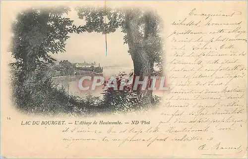 Cartes postales Lac du bourget L'abbaye de Hautecombe