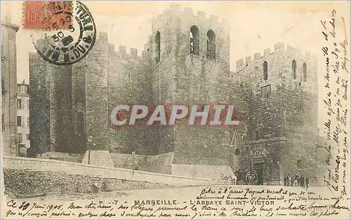 Cartes postales Marseille l abbaye saint victor