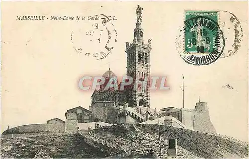 Cartes postales Marseille notre dame de la garde