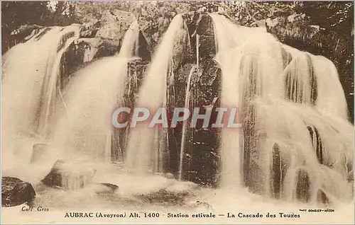 Ansichtskarte AK Aubrac (aveyron) alt 1400 station estivale la cascade des touzes