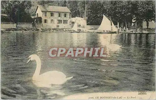 Cartes postales Le bourget du lac le port