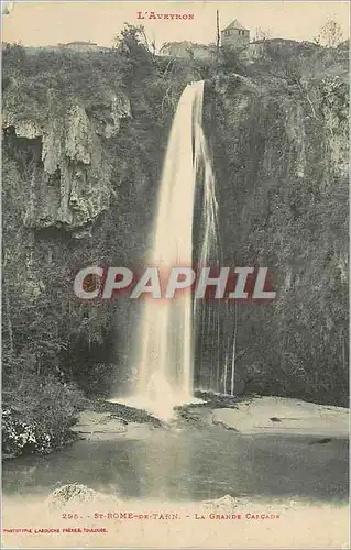 Ansichtskarte AK L aveyron 295 st rome de tarn la grande cascade