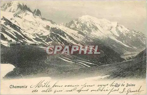 Cartes postales Chamonix
