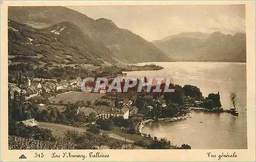 Cartes postales Lac d annecy talloires