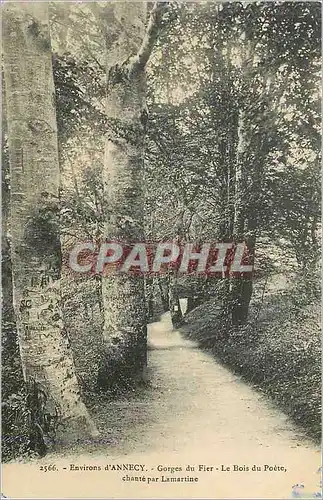 Ansichtskarte AK Envions d annecy gorges du fier le bois du poete chante par lamartine