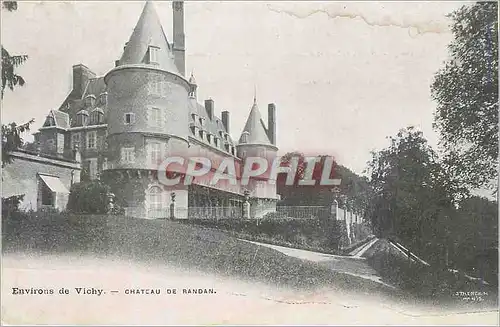 Ansichtskarte AK Environs de vichy chateau de randan