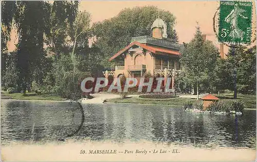 Cartes postales Marseille parc borely le lac