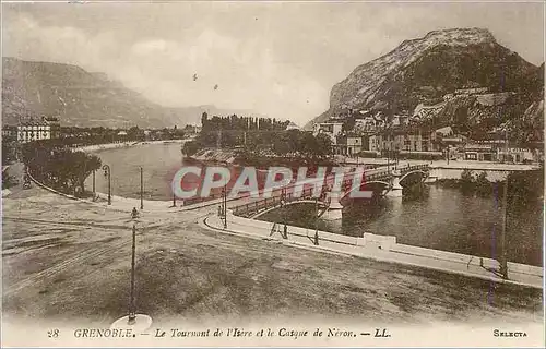 Ansichtskarte AK Grenoble le tournant de l isere et le casque de neron