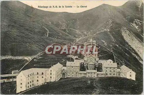 Cartes postales Pelerinage de n d de la salette le chevet