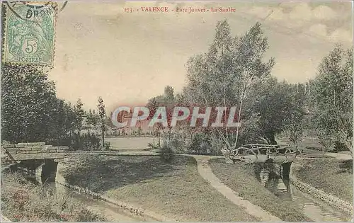 Cartes postales Valence parc jouvet la saulee