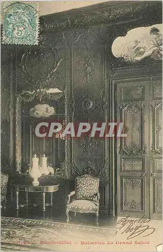 Ansichtskarte AK Rambouillet boiseries du grand salon