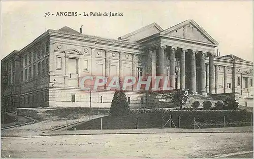 Cartes postales Angers le palais de justice