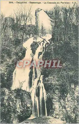 Cartes postales Dauphine sassenage la cascade du parisien