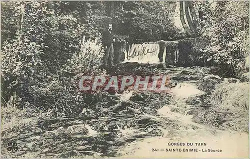 Cartes postales Gorges du tarn 241 sainte enimie la source