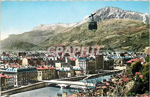 Cartes postales moderne Grenoble et le moucherotte