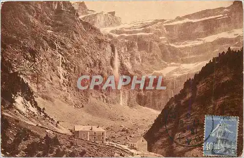 Ansichtskarte AK Toute la france n 124 gavarnie(h p) le cirque et ses cascades