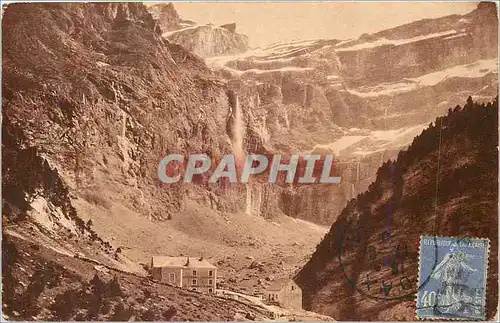 Cartes postales Toute la france n 124 gavarnie(h p) le cirque et ses cascades