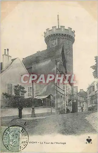 Cartes postales Vichy la tour de l horloge