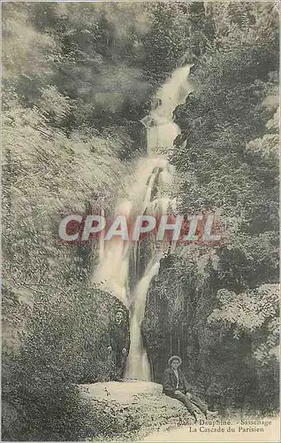 Cartes postales Dauphine sassenage la cascade du parisien