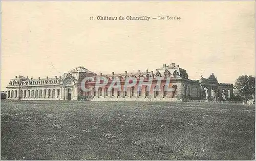 Ansichtskarte AK Chateau de chantilly los ecuries