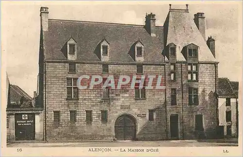 Cartes postales Alencon la maison d oze