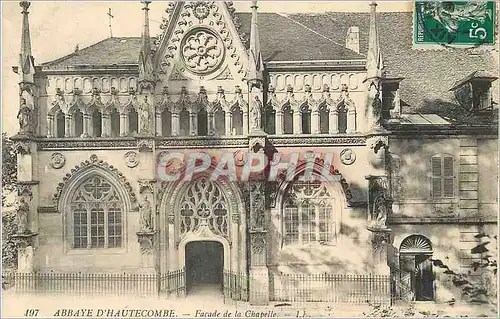 Ansichtskarte AK Abbaye d hautecombe facade de la chapelle