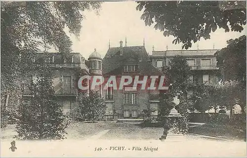 Cartes postales Vichy villa sevigne