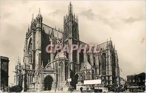 Cartes postales moderne Metz (moselle) la cathedrale facade laterale sud est