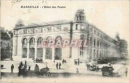 Cartes postales Marseille l hotel des postes