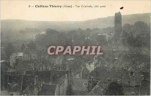 Cartes postales Chateau thierry (aisne) vue generale cote nord