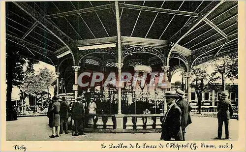 Cartes postales Vichy le pavillon de la source de l hopital (g simon arch)