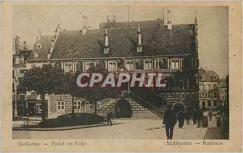 Cartes postales Mulhouse hotel de ville