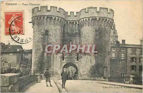 Cartes postales Verdun tour chaussee