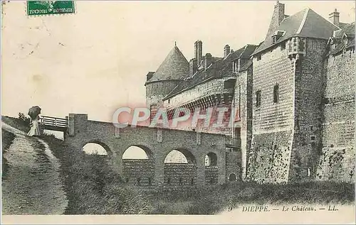 Cartes postales Dieppe le chateau
