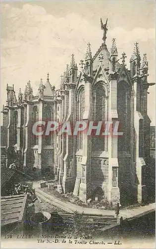 Cartes postales Lille notre dame de la treille