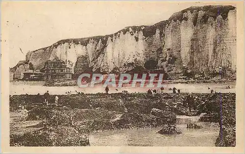 Cartes postales Dieppe les rochers et les falaises