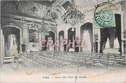 Cartes postales Vichy salle des fetes du casino