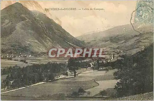 Cartes postales Bagneres de bigorre vallee de campan