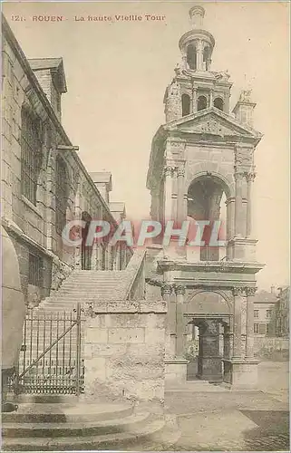 Ansichtskarte AK Rouen la haute vieille tour