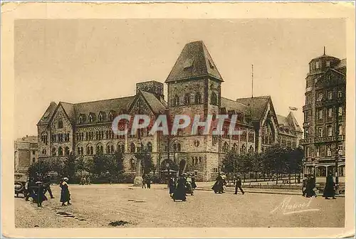 Ansichtskarte AK Metz la poste centrale