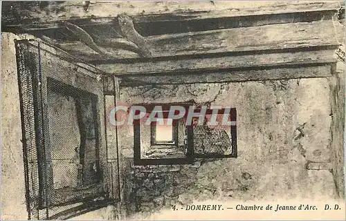 Cartes postales Domremy chambre de jeanne d arc