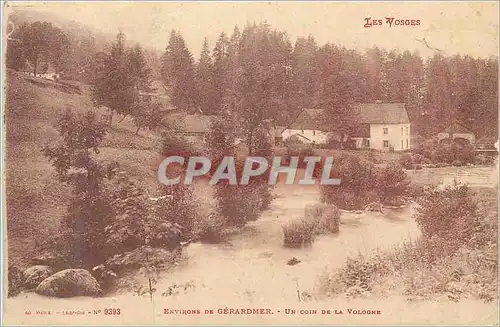 Cartes postales Les vosges environs de gerardmer un coin de la vologne