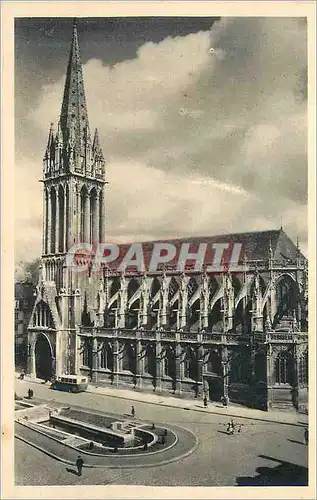 Cartes postales Caen (calvados) eglise saint pierre