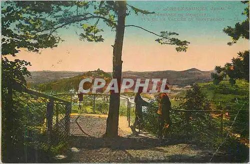 Ansichtskarte AK Lons le Saulnier Sur la terrasse de Montgiel vue de la vallee de Montmorot