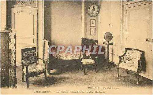 Cartes postales Chateauroux le musee chambre du generale bertrand