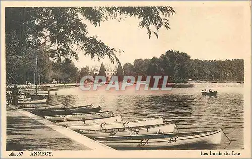 Cartes postales Annecy les bords du lac
