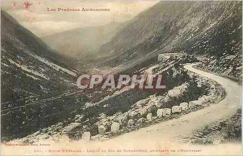 Cartes postales Les pyrenees ariegeoises 236 route d espagne